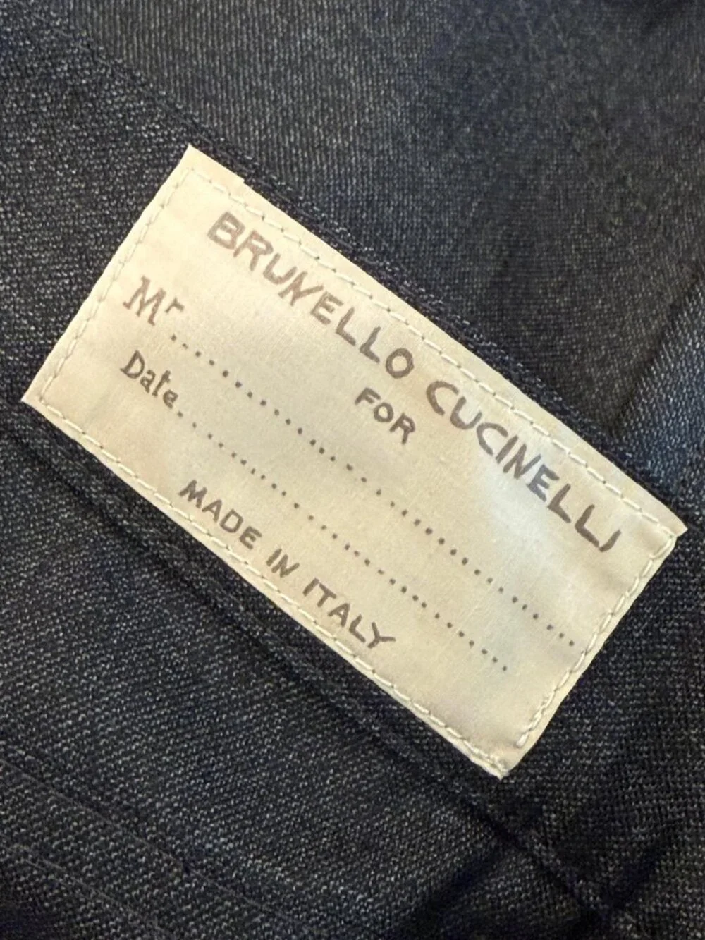 Authentic Men's Brunello Cucinelli Casual Pants Size 34 New with Tags